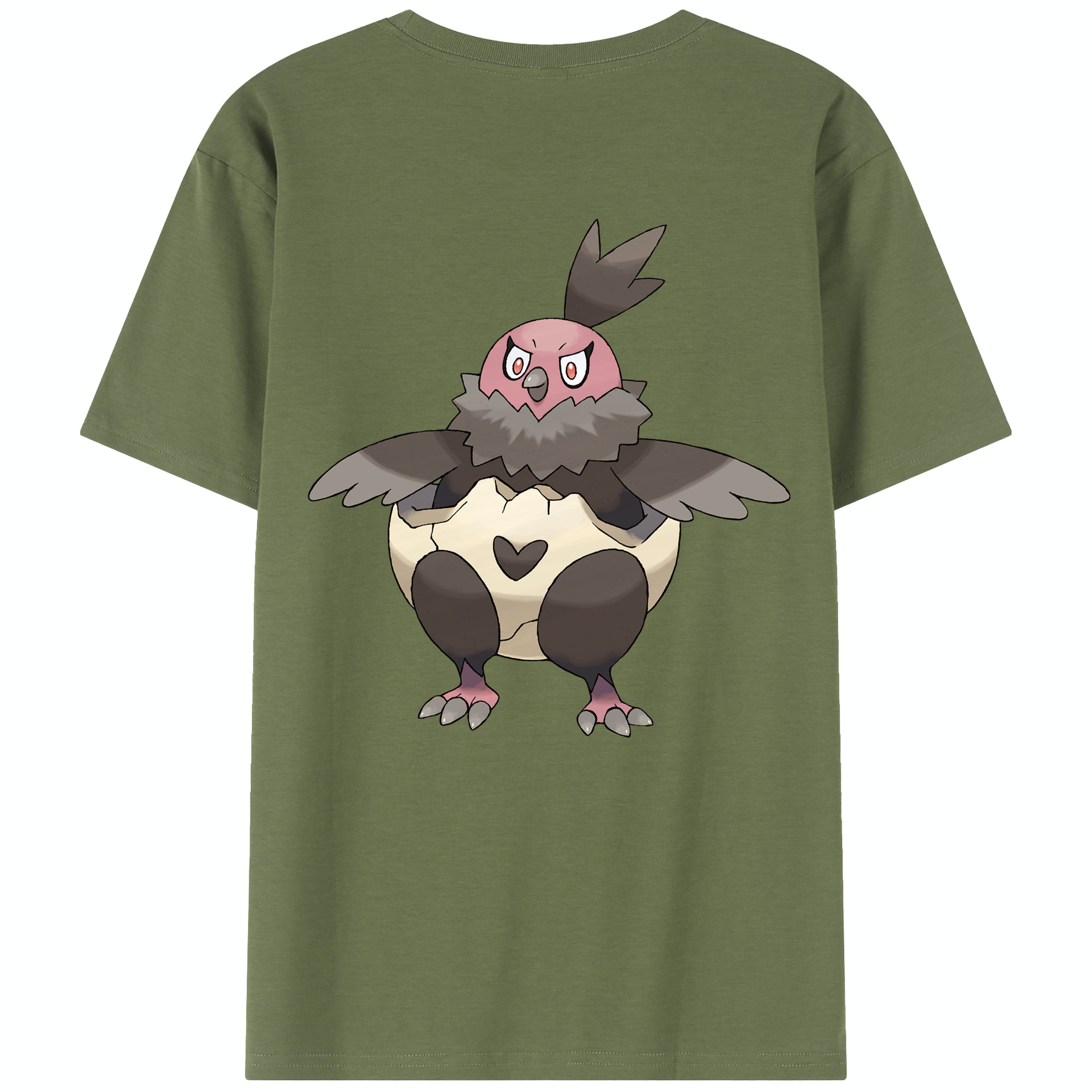 （画像用） ポケットモンスター Pokémon 綿100％半袖Tシャツ（背面プリント）